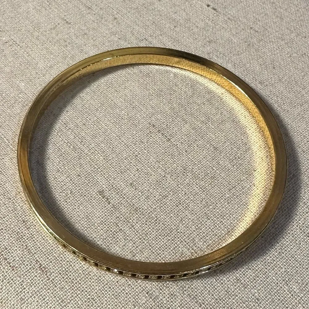 Trifari Vintage Rhinestone Bangle - Image 2
