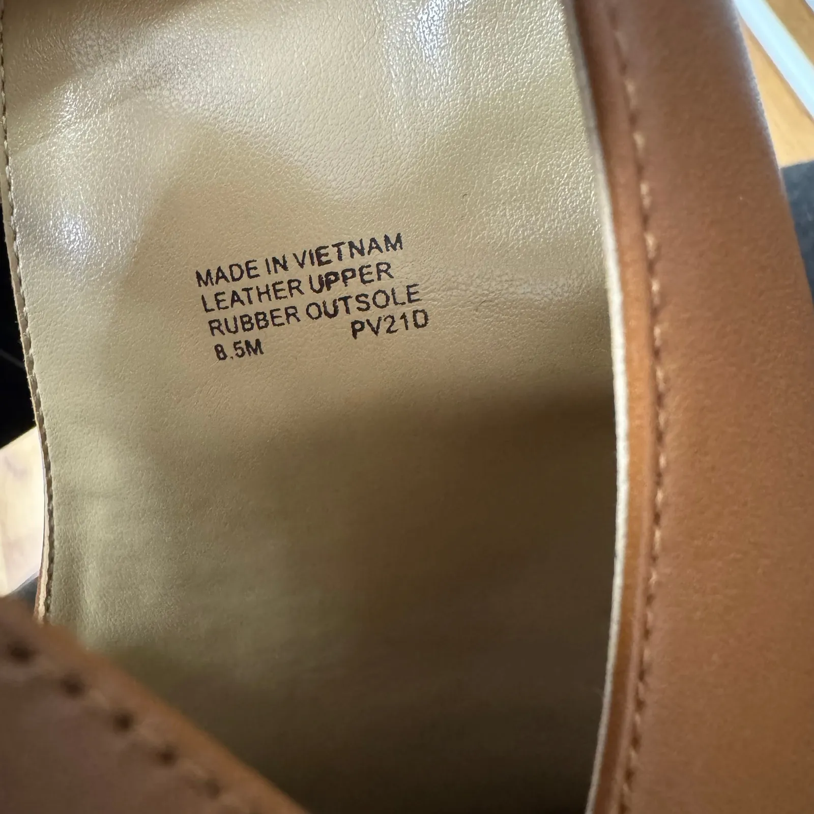 Michael Kors Lawson booties 8.5 ankle peep toe stiletto boots brown leather NEW - Image 6