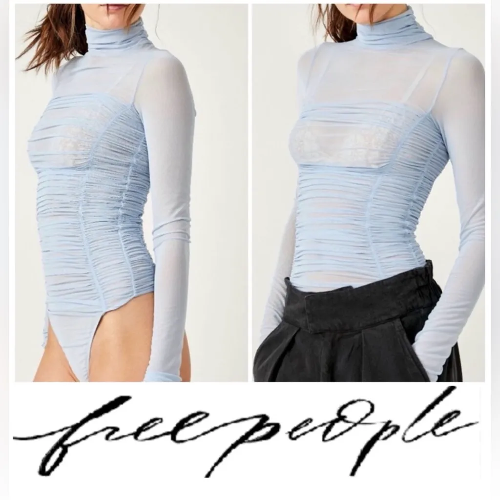 Free People Women's Under it All Thong Bodysuit, size S - Image 3