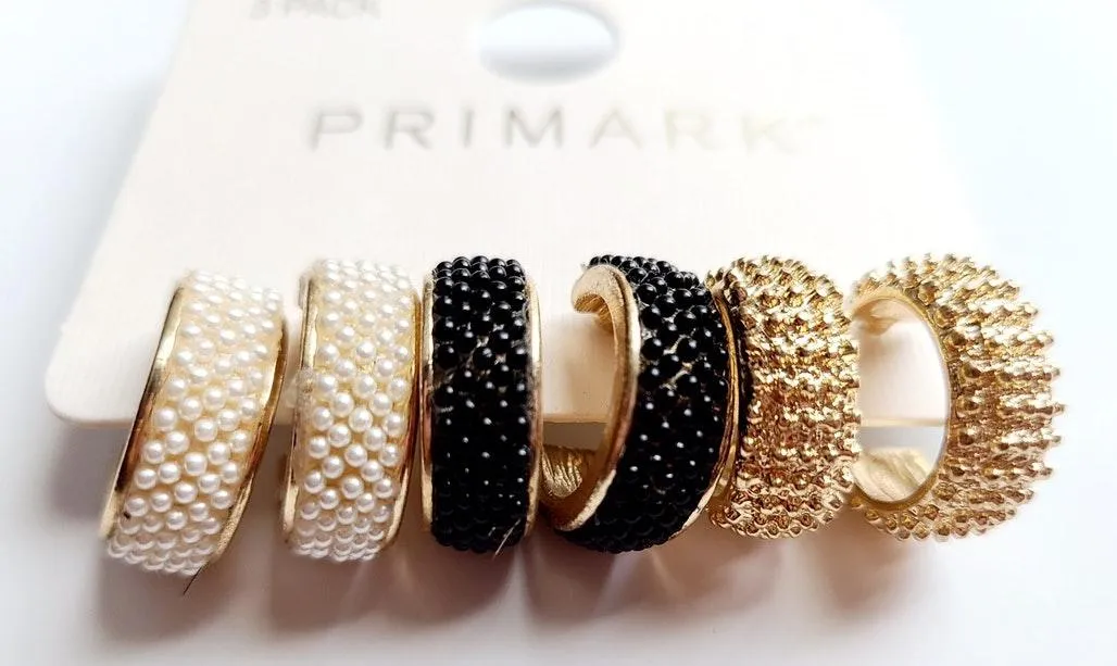 Primark Primary Hoop Earring Set - Image 2