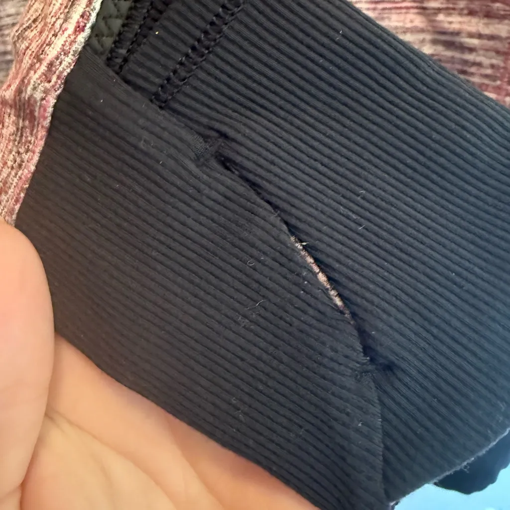 Lululemon Runderful 1/2 Zip Pullover Space Dye Camo Berry Rumble Pink Black 6 - Image 6