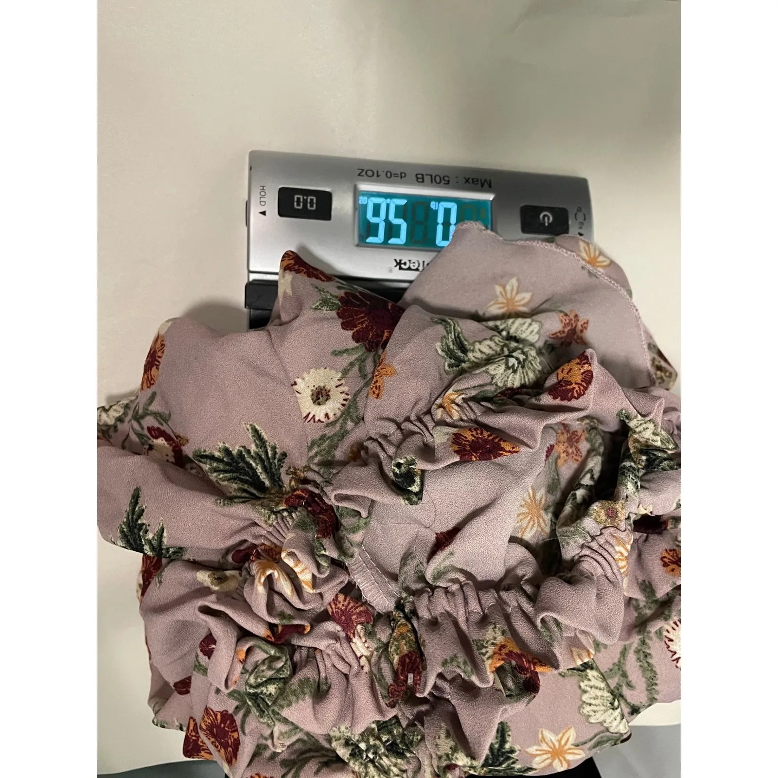 Live 4 Truth Off Shoulder Bell Sleeve Floral Crop Top Women Size S - Image 10