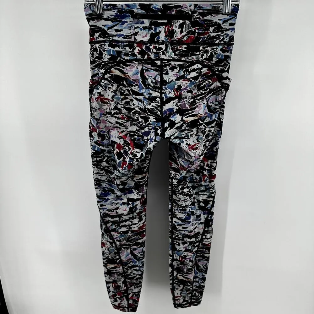 Lululemon Break Free Tights 25" Leggings High Rise Culture Clash Starlight 8 - Image 5