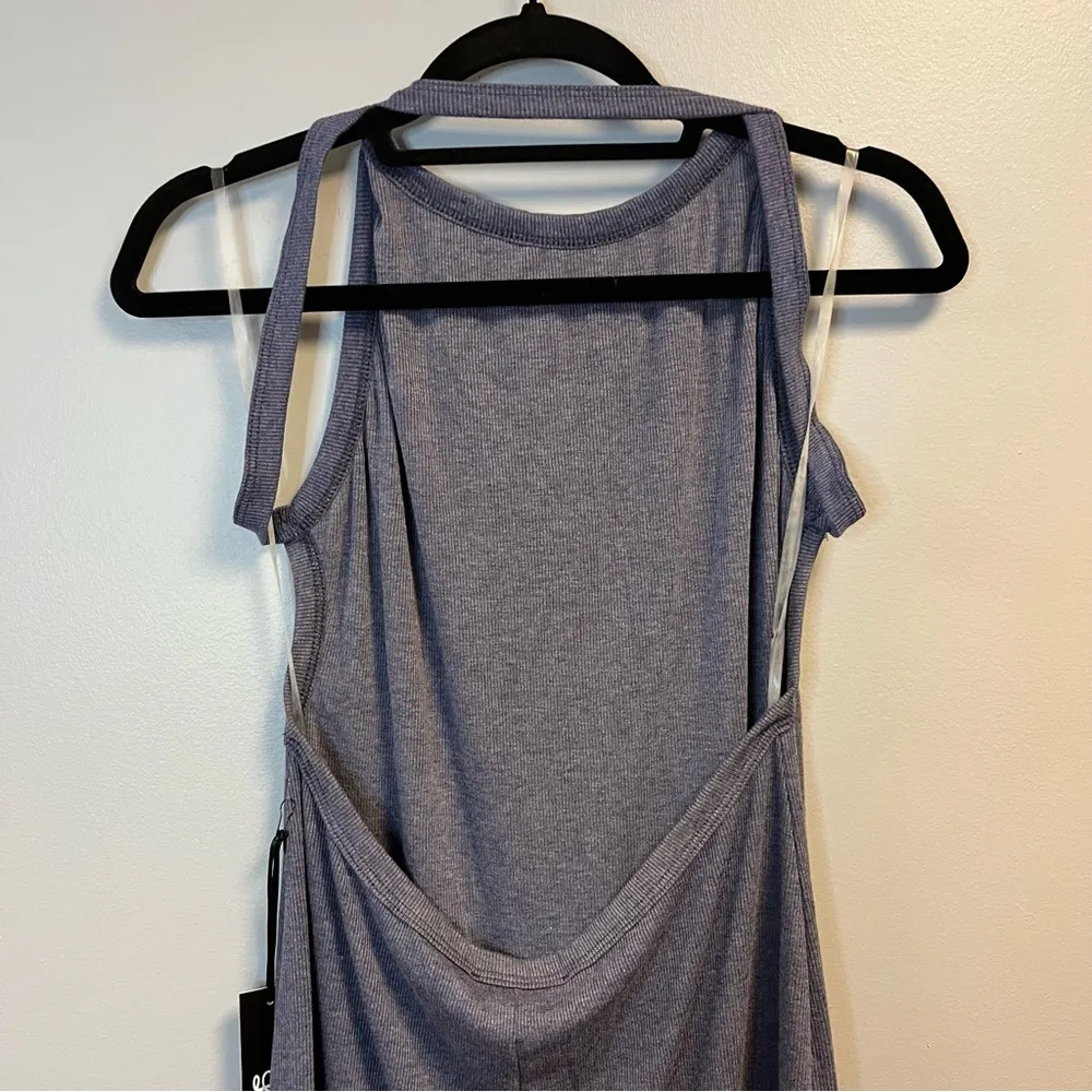 Lulu’s Dress Flaunt What You Got Denim Blue Backless Bodycon Dress Sz XL NWT - Image 14