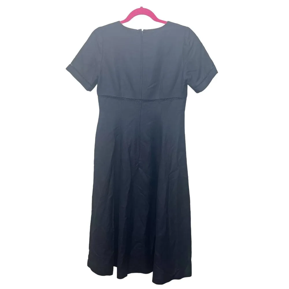 Vintage Talbots Womens Maxi Dress 4P Linen Party Cocktail Beach Vacation Travel - Image 8