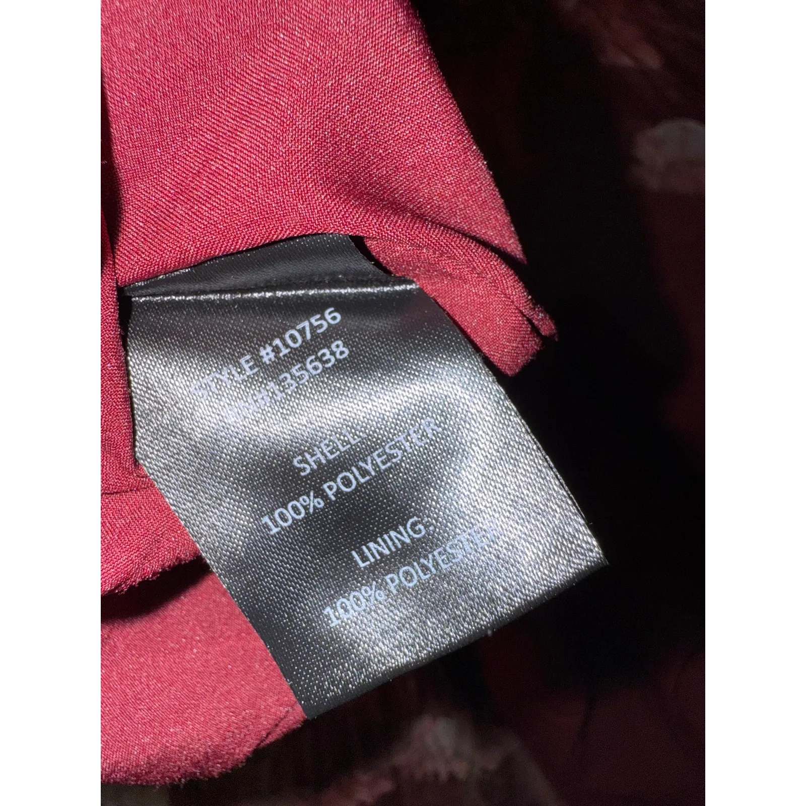 Hutch Nalina Wine Red Floral Tiered Sleeveless Formal Maxi Dress 14 - Image 14