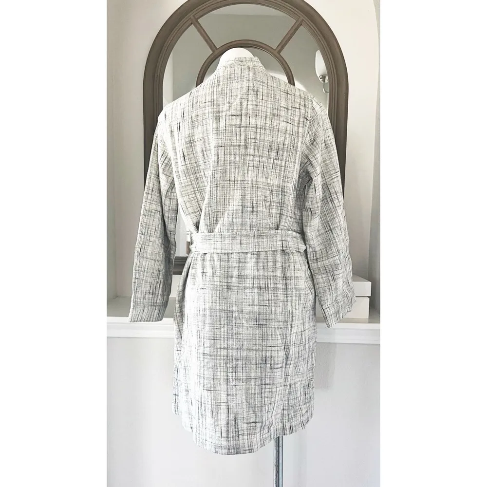 Hudson Park Collection Strié Print Waffle Bathrobe, Size L/XL New w/Tag - Image 4