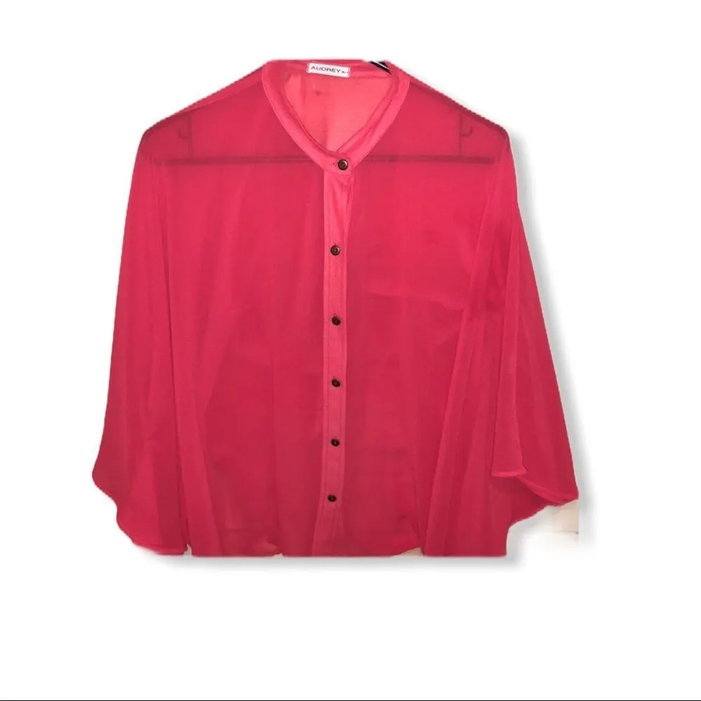 Audrey 3+1‎ Sheer Blouse - Image 8