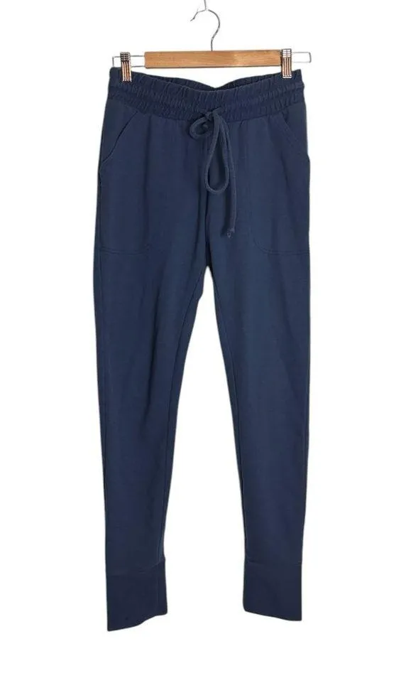 Free People Movement Navy Blue Sunny Skinny Jogger Drawstring Sweatpants - Image 3