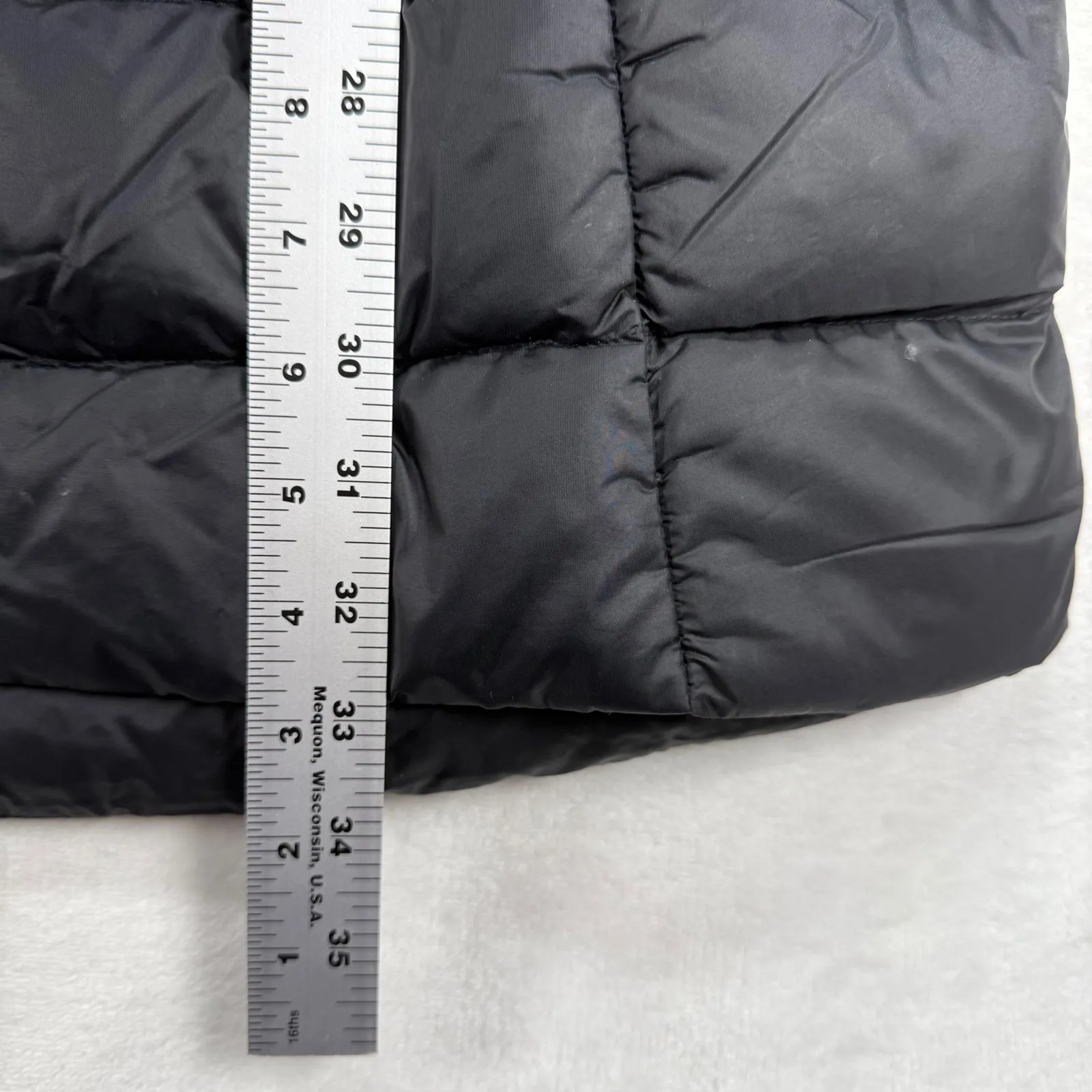 Lululemon Down Puffer Coat‎ Lightweight Packable Jacket Black Size 4 - Image 3