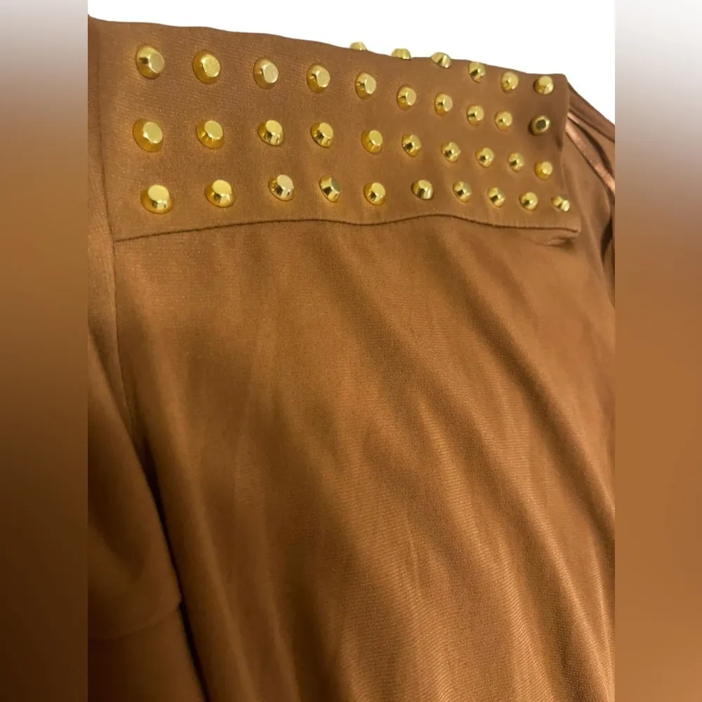 Michael Kors  jumpsuit in brown size is a large - Image 2