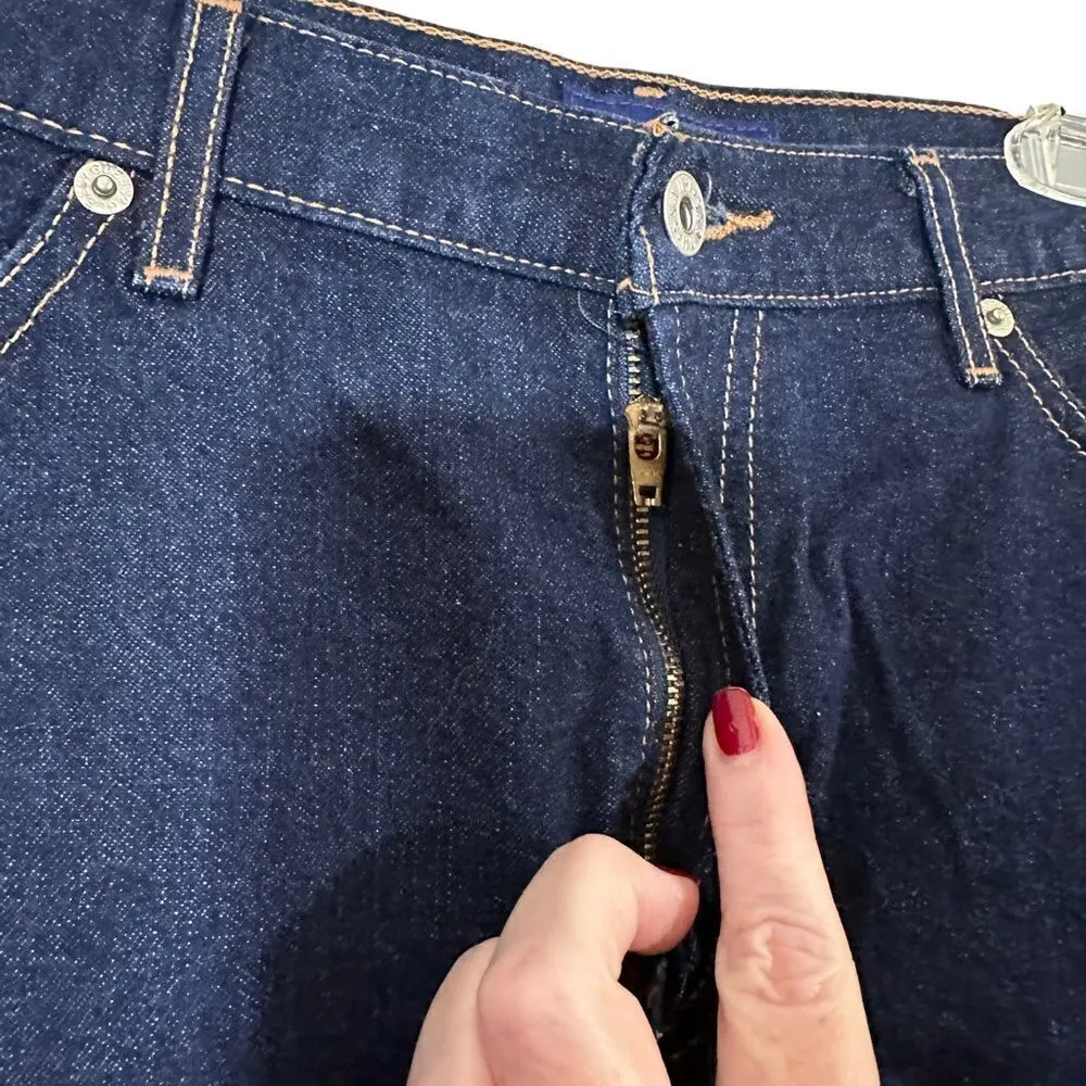 Vintage Guess Blue Denim Shorts Size 30 - Image 4