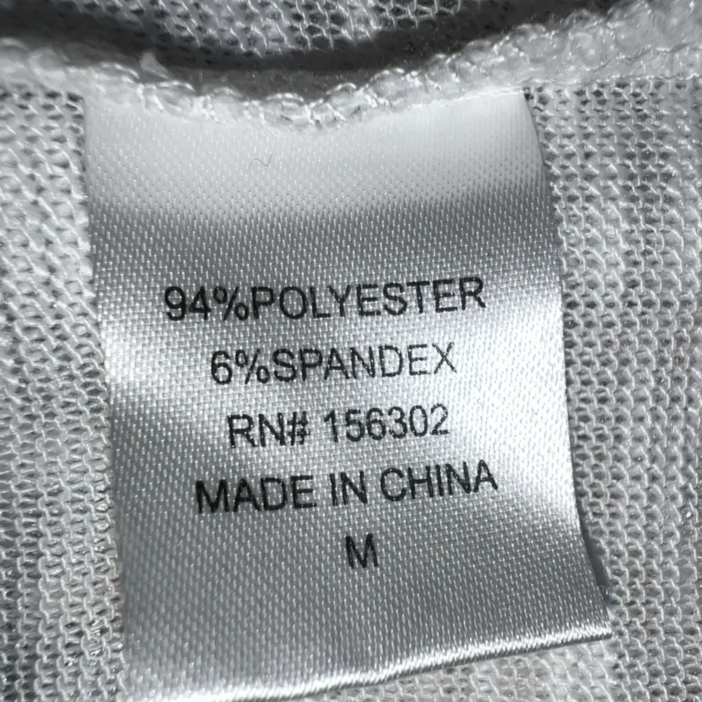 silver and white tie side hem top Size M - Image 10