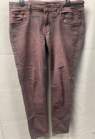 Southpole Women's Wine Jeans/Pants Straight Size 15 SKU 2854 - Image 1