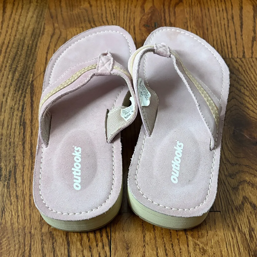 Outwoods Outlooks Piston Flip Flops Women’s Size 8 - Image 4