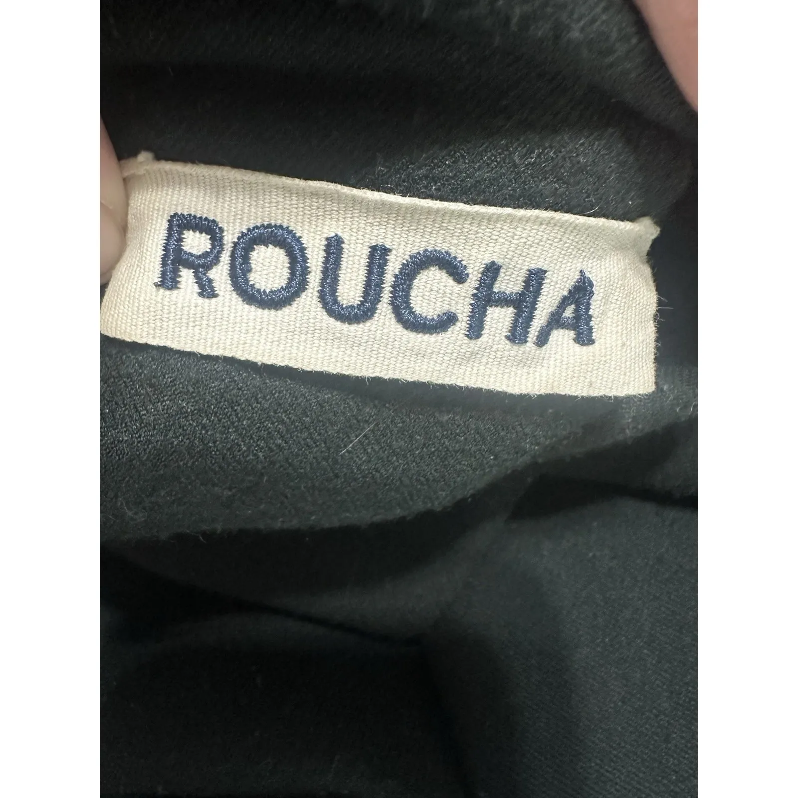 ROUCHA Tillow Oversized Boxy Button Down Shacket Shirt Jacket Green GUC Size S - Image 6