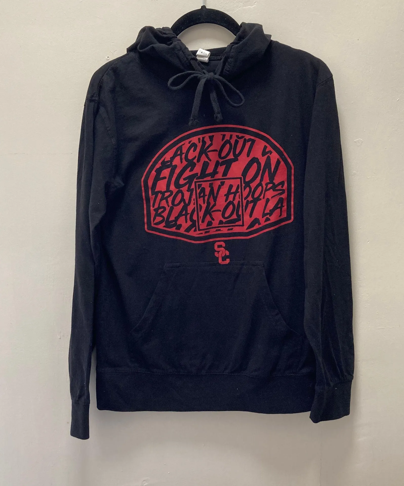 USC Basketball Hoodie Black - Image 2