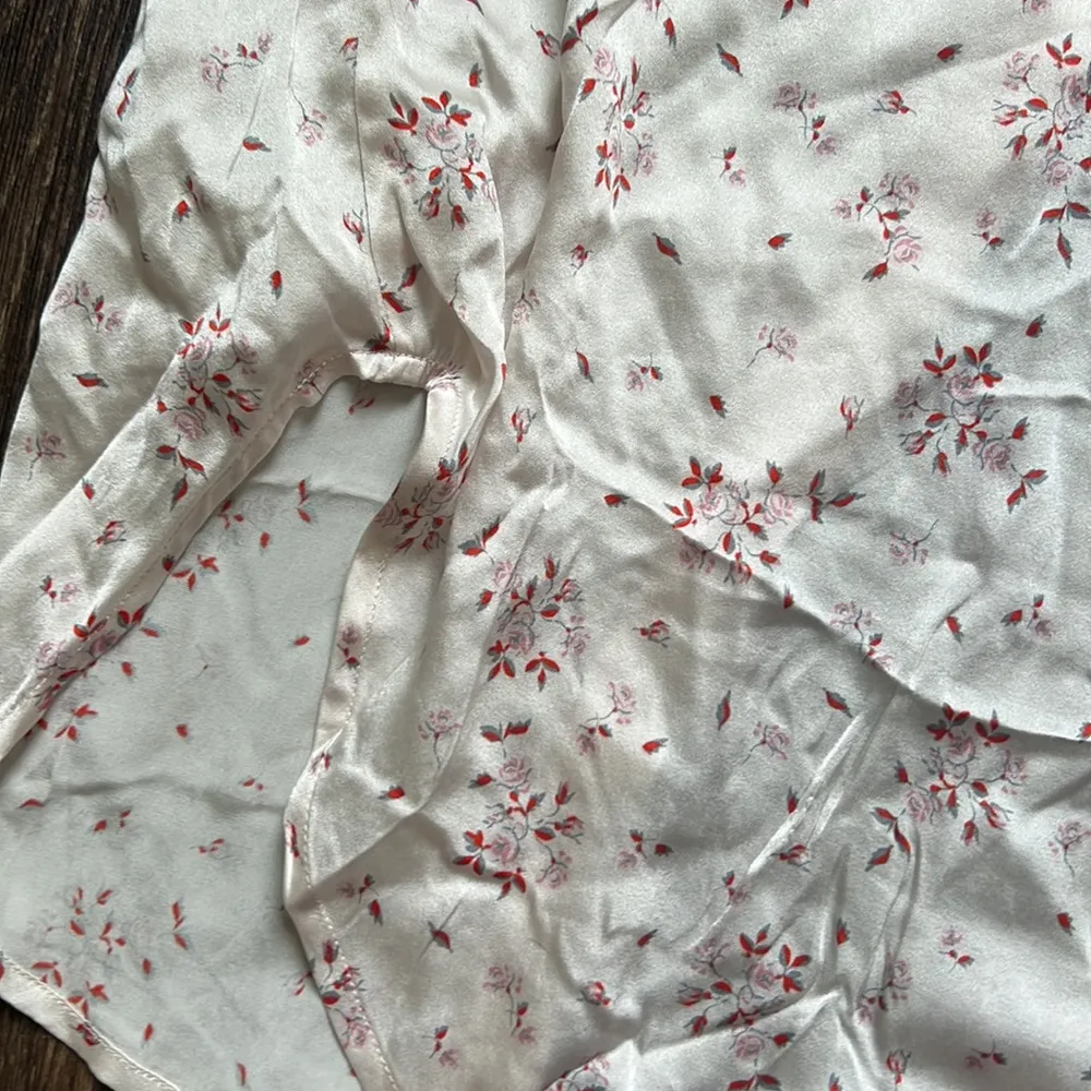 FIFI SILK BUTTON UP SHIRT SWEET ROSE - Image 8