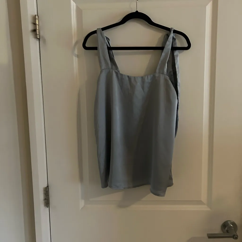 Show Me Your MuMu Silver Camisole Top - Image 2