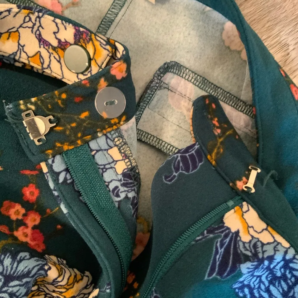 Green Floral Pants - Image 6