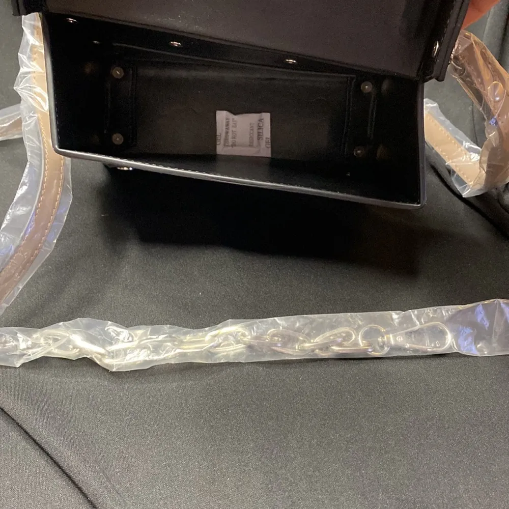 Santo By Paolo Santo Cynthia Square Box Crossbody and hand bag Tan - Image 7