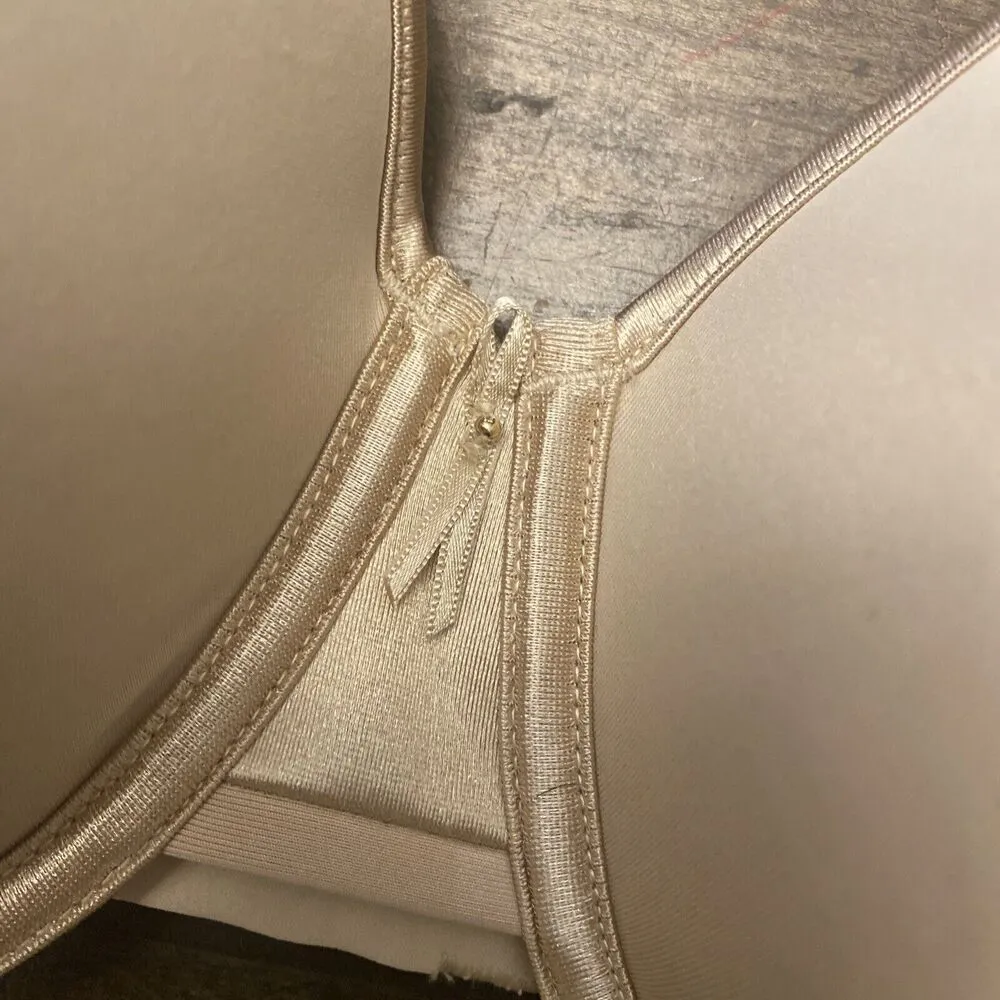 Vanity Fair‎ Body Caress Full Coverage Tan Bra 40DD NEW - Image 10