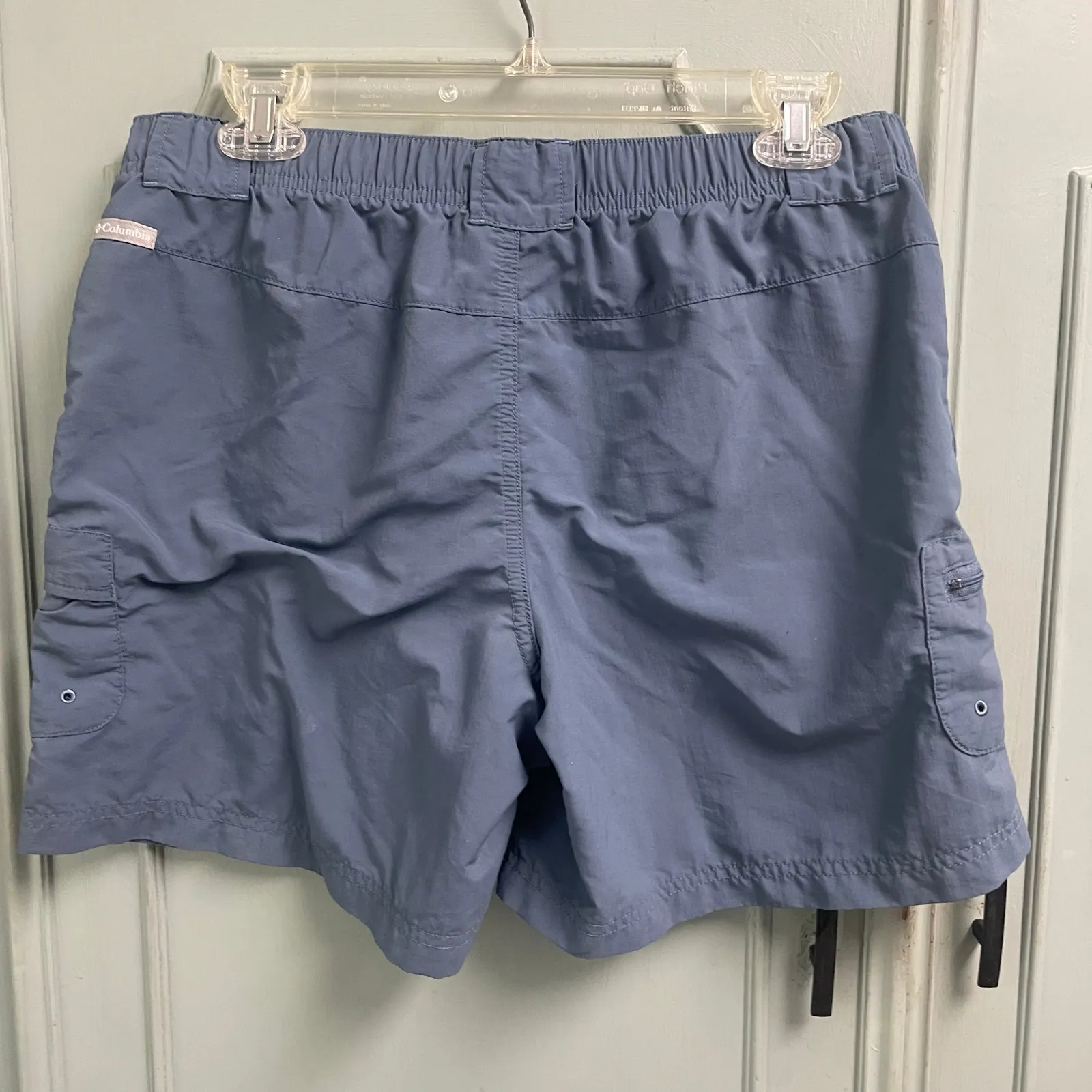 Columbia Size 6 Blue Baggies Shorts Hiking Lightweight Womens Medium L Gorpcore - Image 4