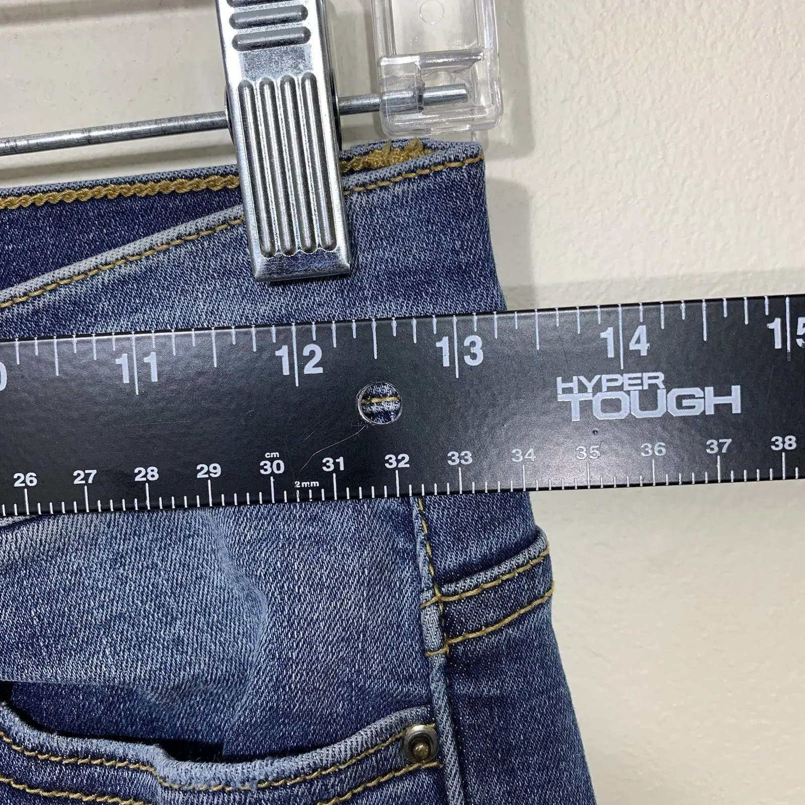 Harper Skinny Jeans Women's Size 27 Blue High Rise 5 - Image 3