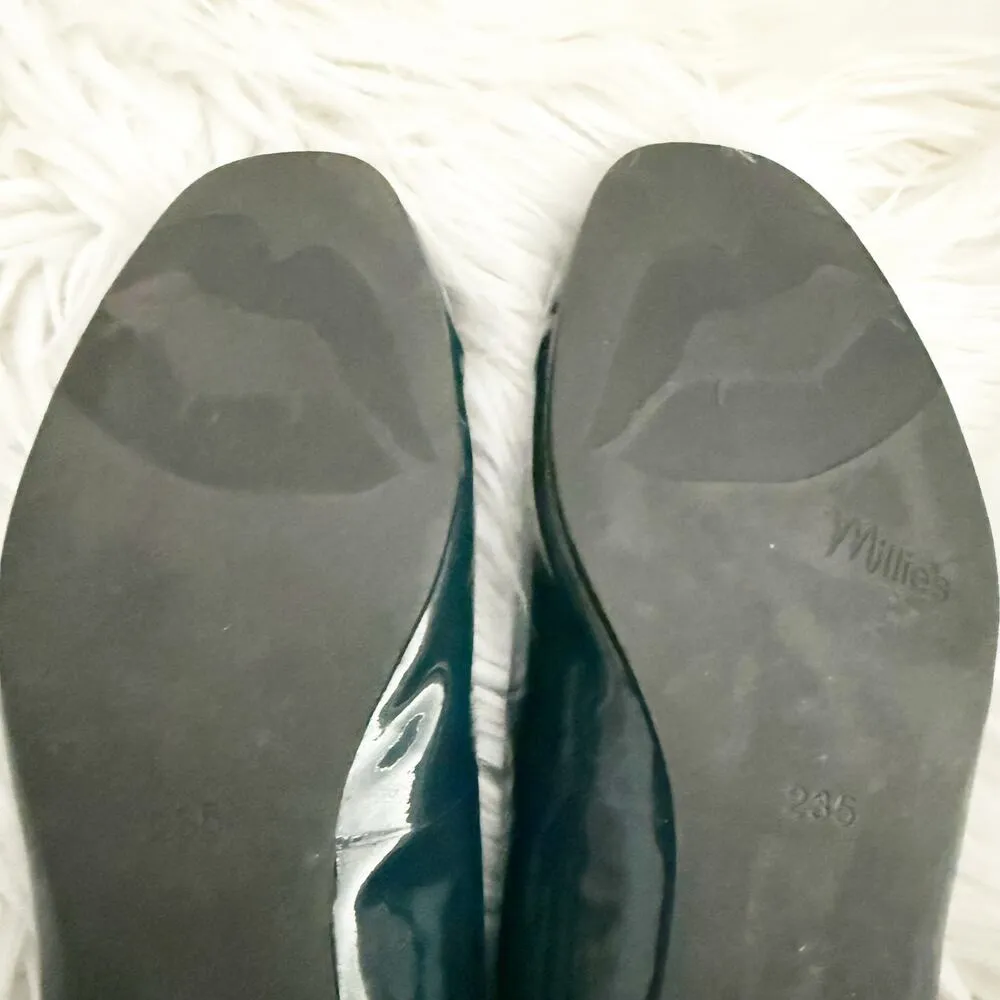 MILLIE'S | Navy Blue Patent Leather Loafer Slip - Image 6