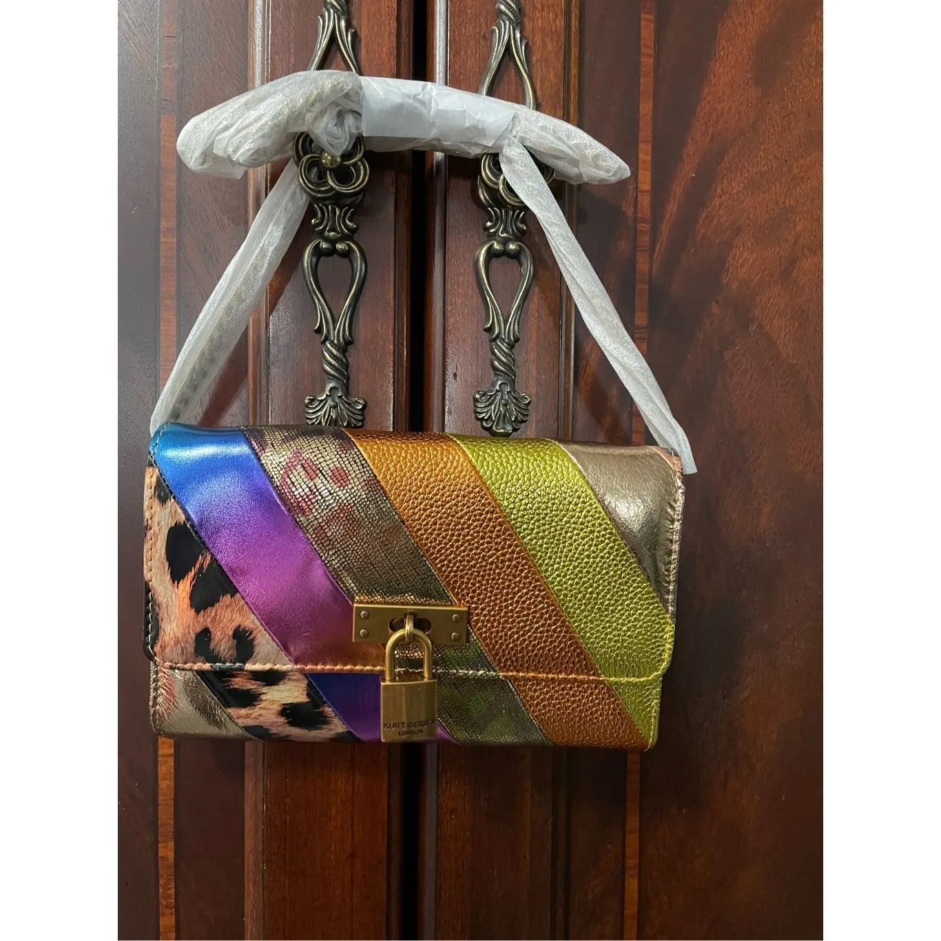 Kurt Geiger Multicolor Striped Bag - Image 5