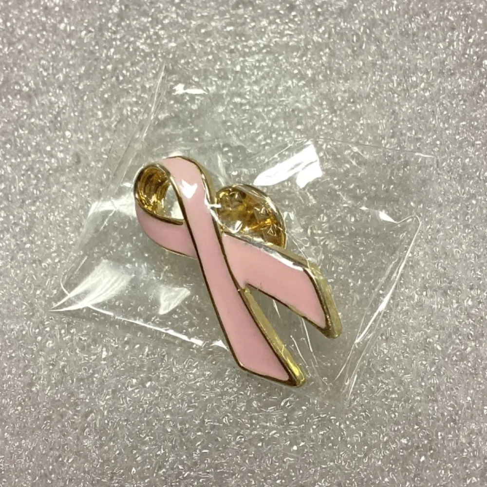 $3 Bundled * Pink Gold Breast Cancer Pin * NEW - Image 5