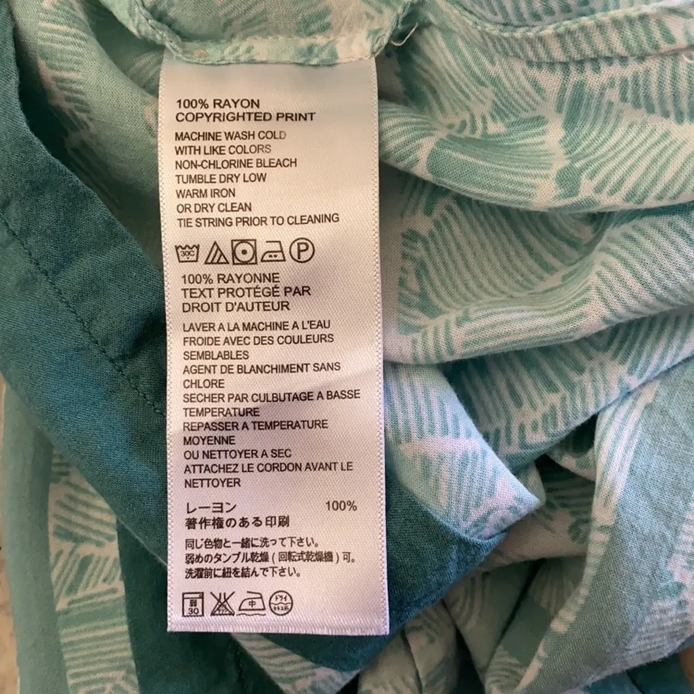 Tommy Bahama Halter Toe-Neck Tank Top Sz Medium - Image 5