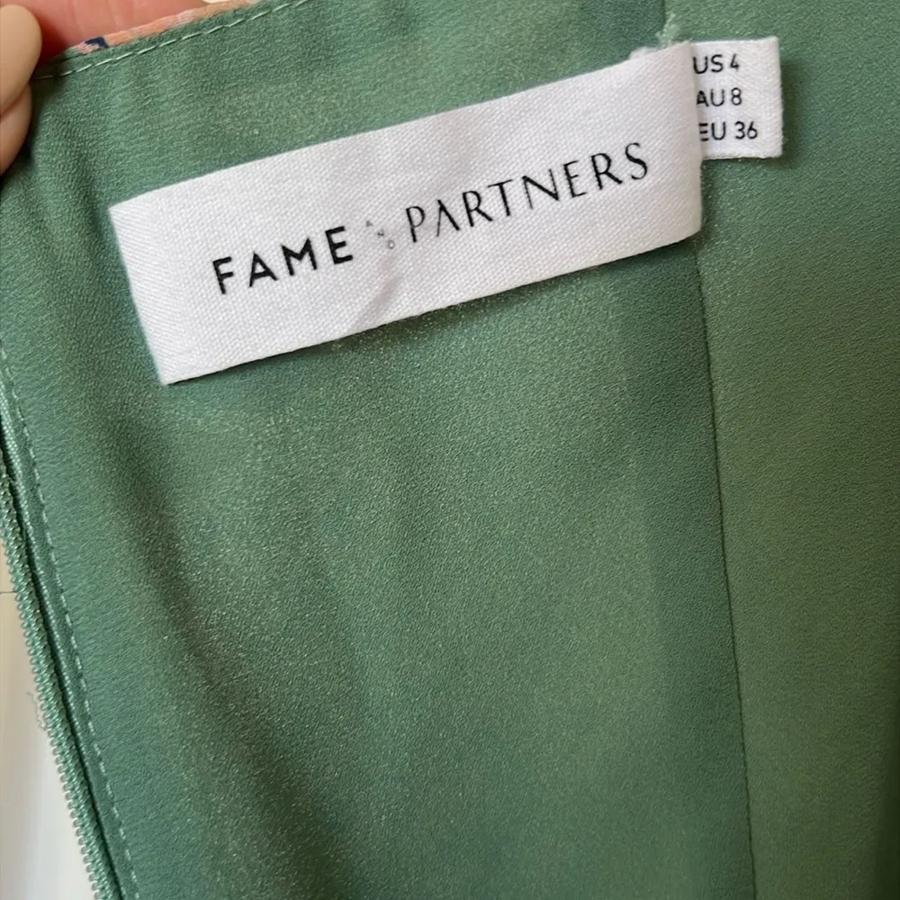 FAME & PARTNERS Floral Puff Sleeves Mini Dress - Image 7