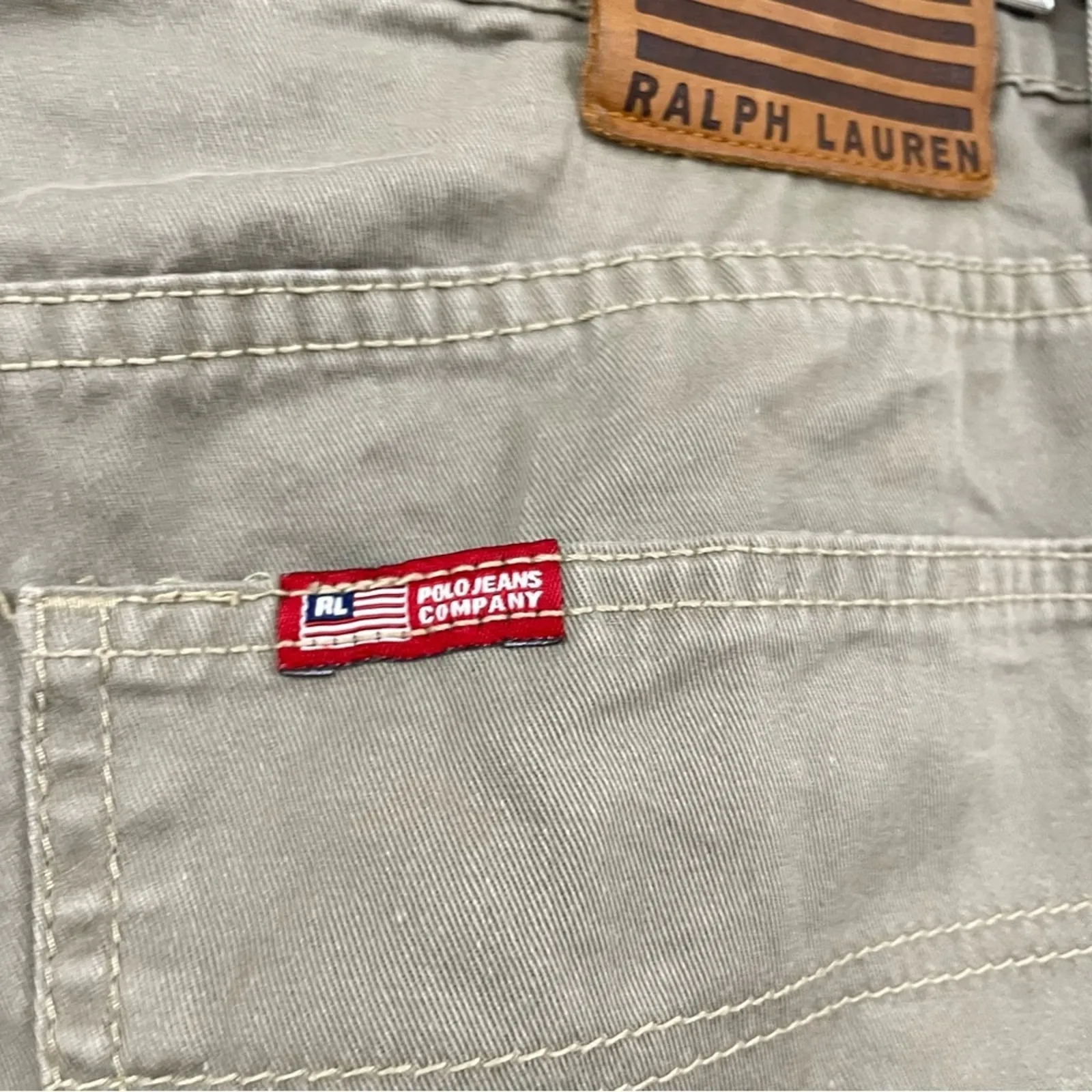 Polo Ralph Lauren Green Womens Casual Shorts Womens 12 Gorpcore Outdoorsy Hiking - Image 5