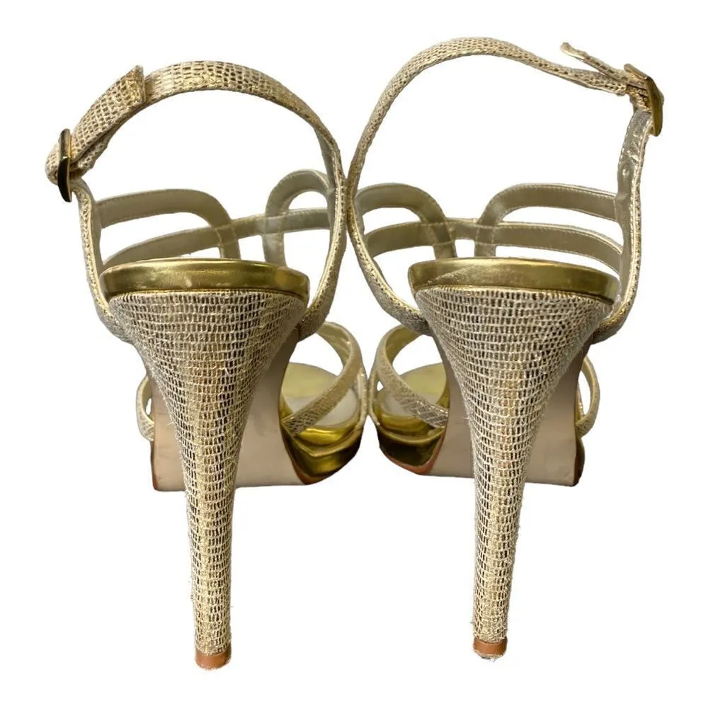#174 CAPARROS snakeskin heels  - Image 3