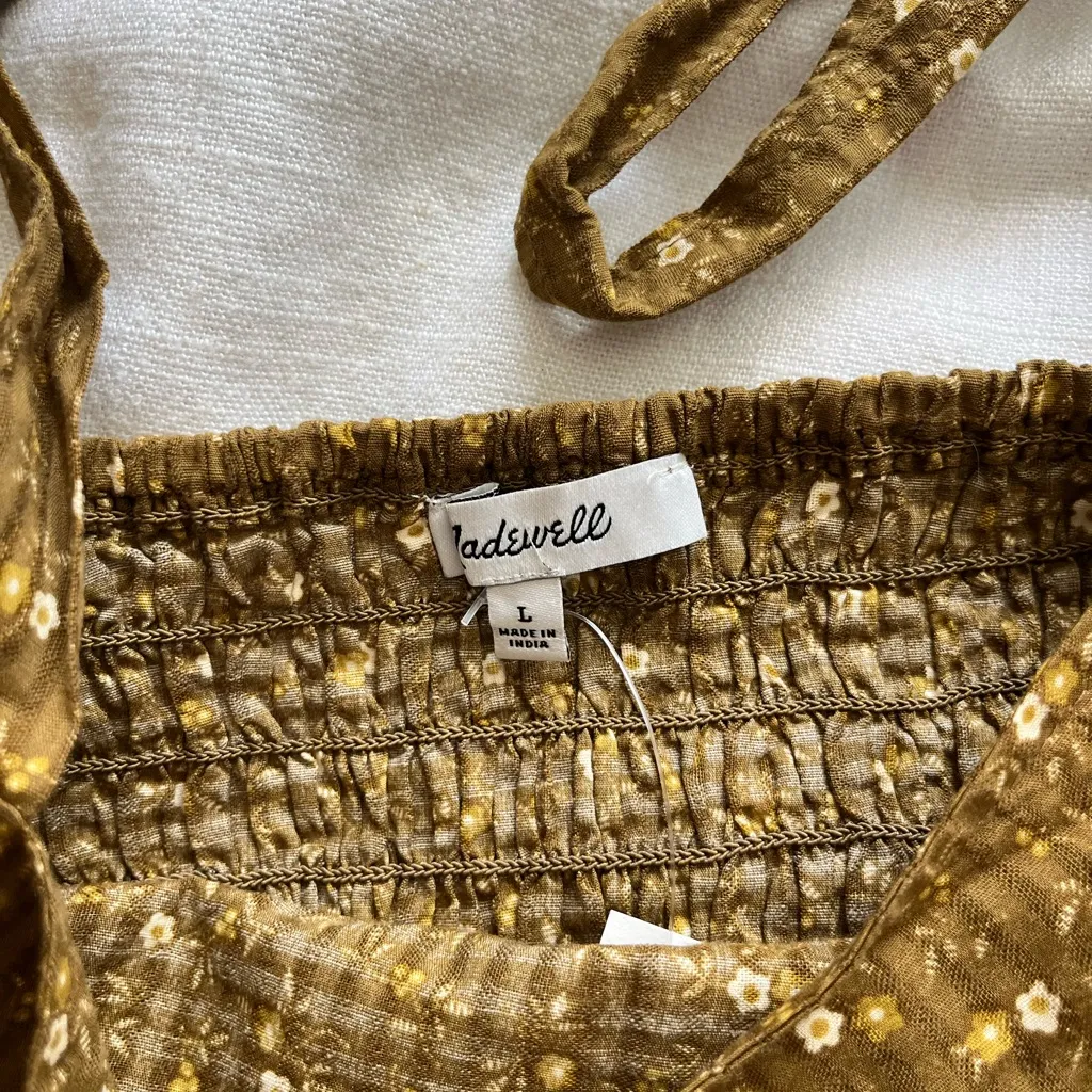 Madewell tank Top with Bow Straps - Image 2