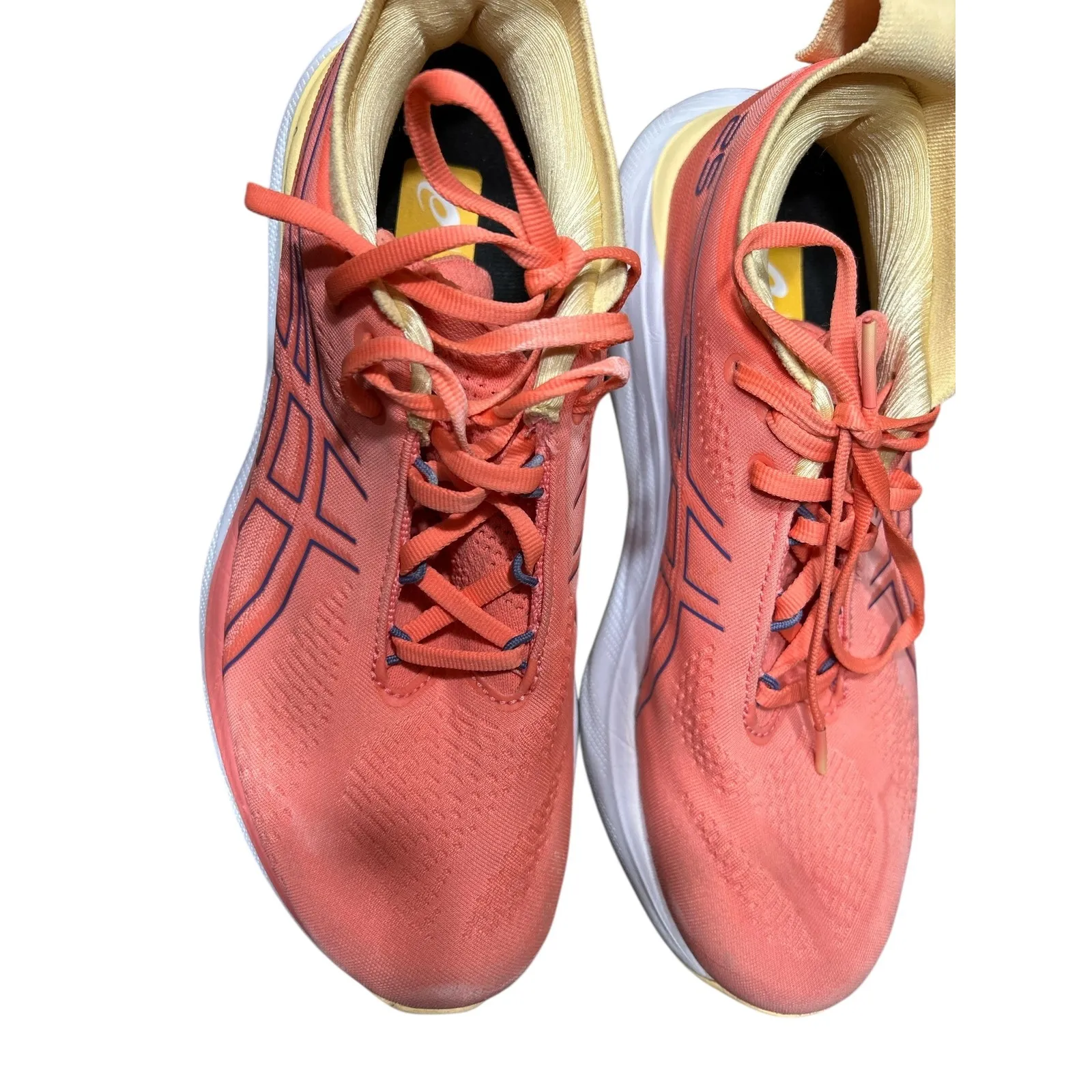 ASICS GEL NIMBUS 25 Coral Running Shoes Women Size 9 gLightweight Comfort - Image 8