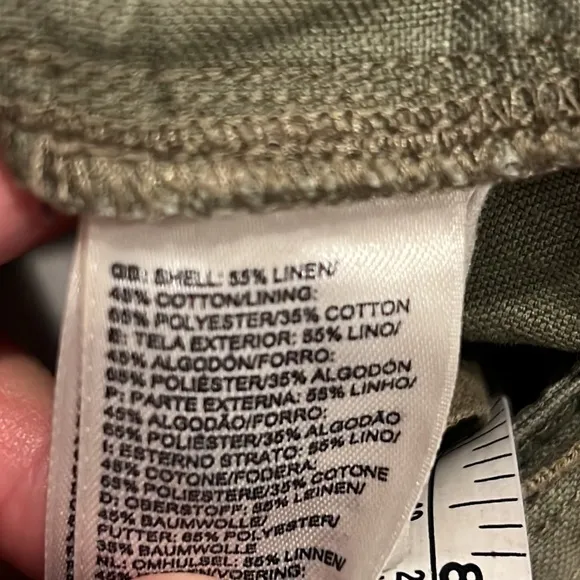 The north face women’s green‎ shorts with drawstring and button Green Size 4 - Image 6