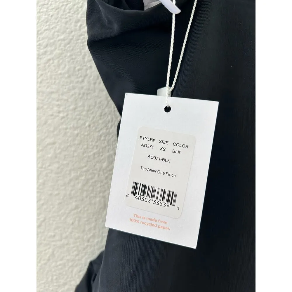 Andie Swim the Amor One Piece in Black XS NWT - Image 6
