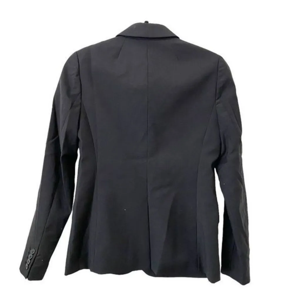 JCREW Womens Fitted Wool Blazer‎ Sz 4 - Image 2