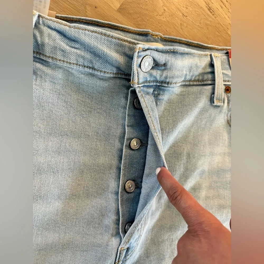 Levi's Levi’s ribcage bootcut denim jeans summer beam light blue 24W NWT - Image 6