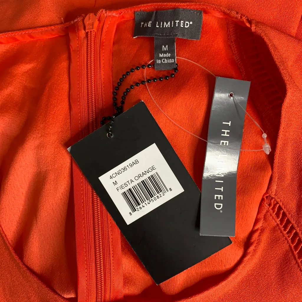 Limited Fiesta Orange Flare Sleeve Shift Dress 4PE - Image 6