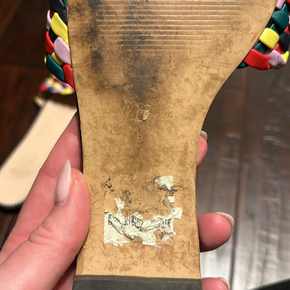 J Crew Cora Slide Rainbow Slides 10 - Image 11