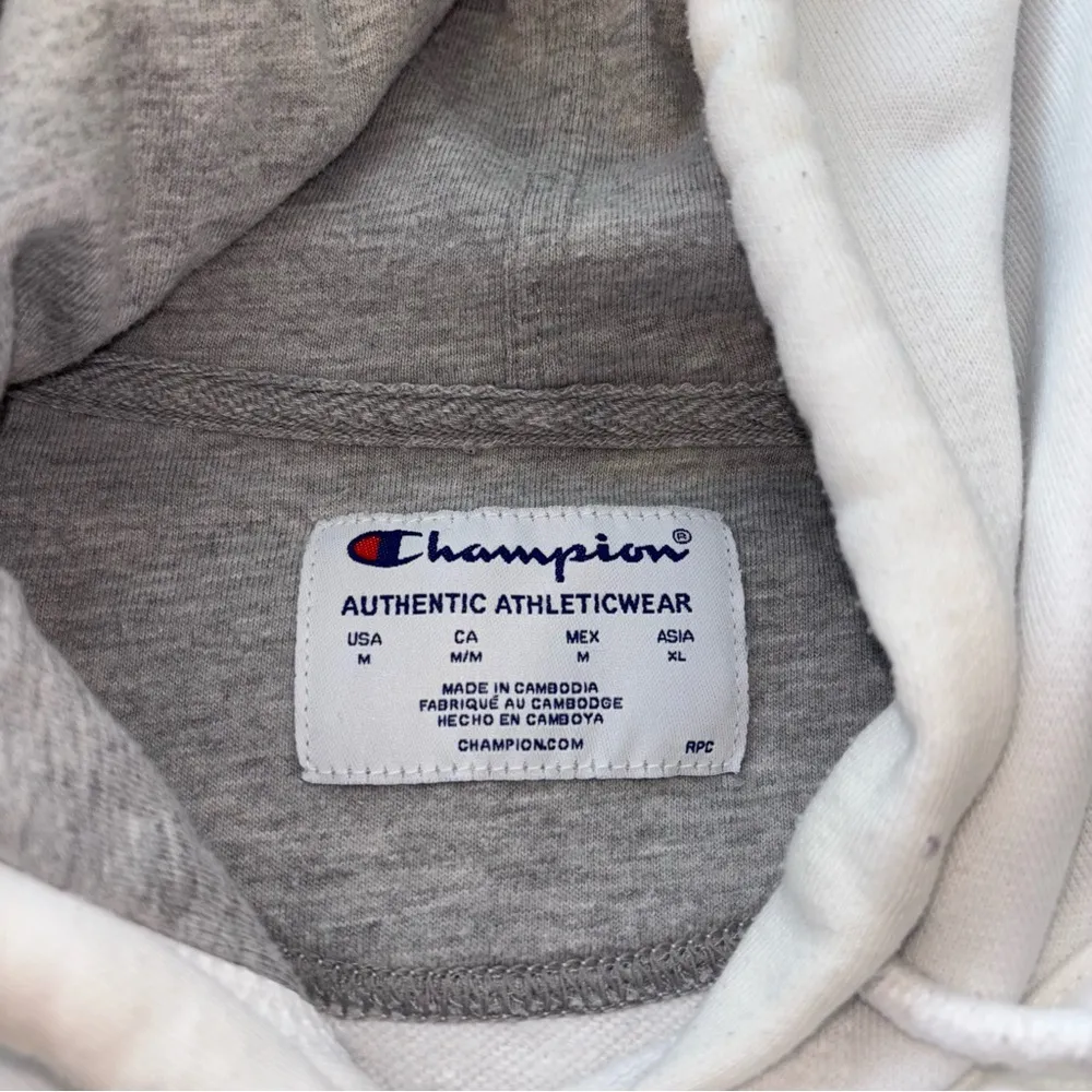 White Champion hoodie - Image 2