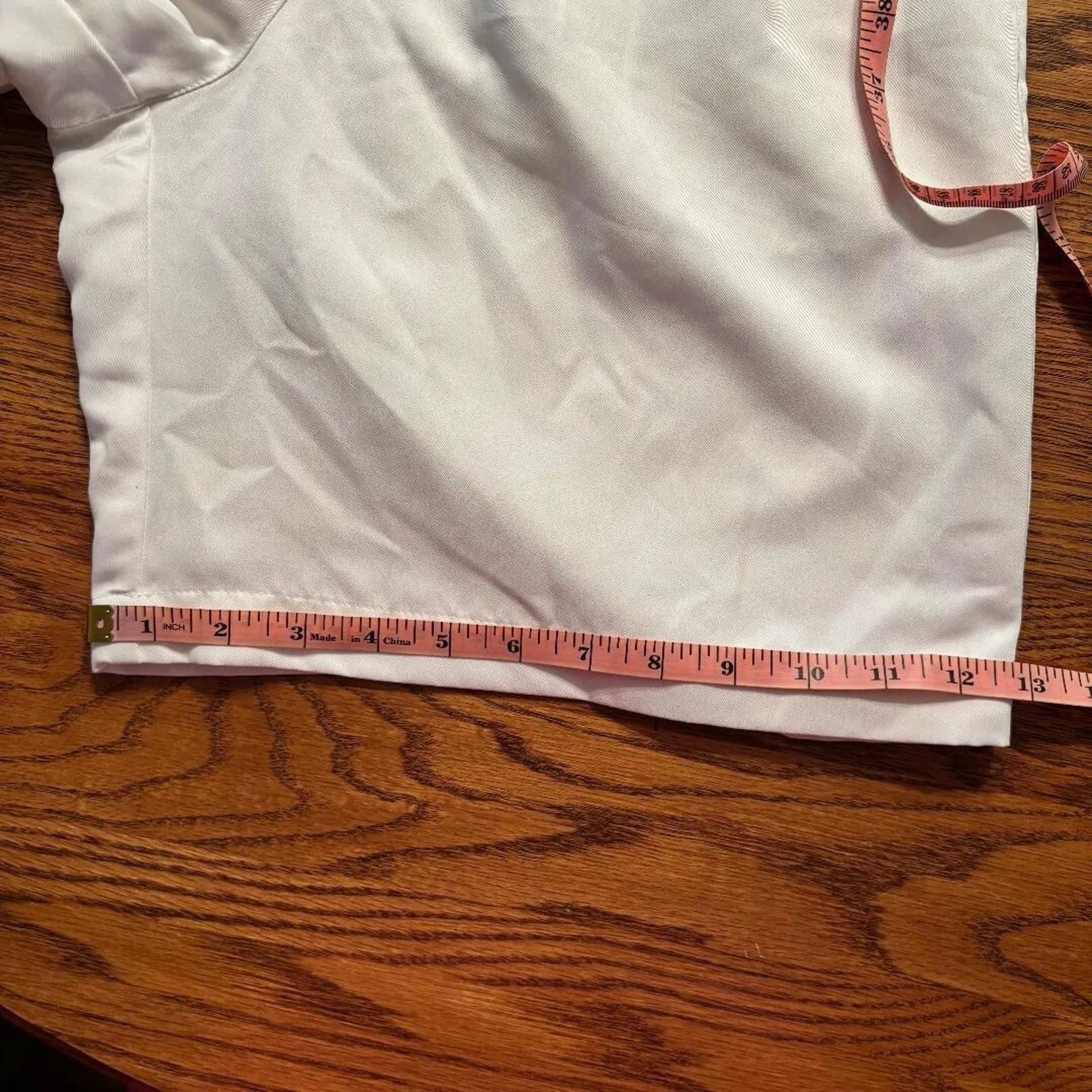 Vintage Guess Golf White Lined Shorts Women's Size 10 Made in USA - Image 10