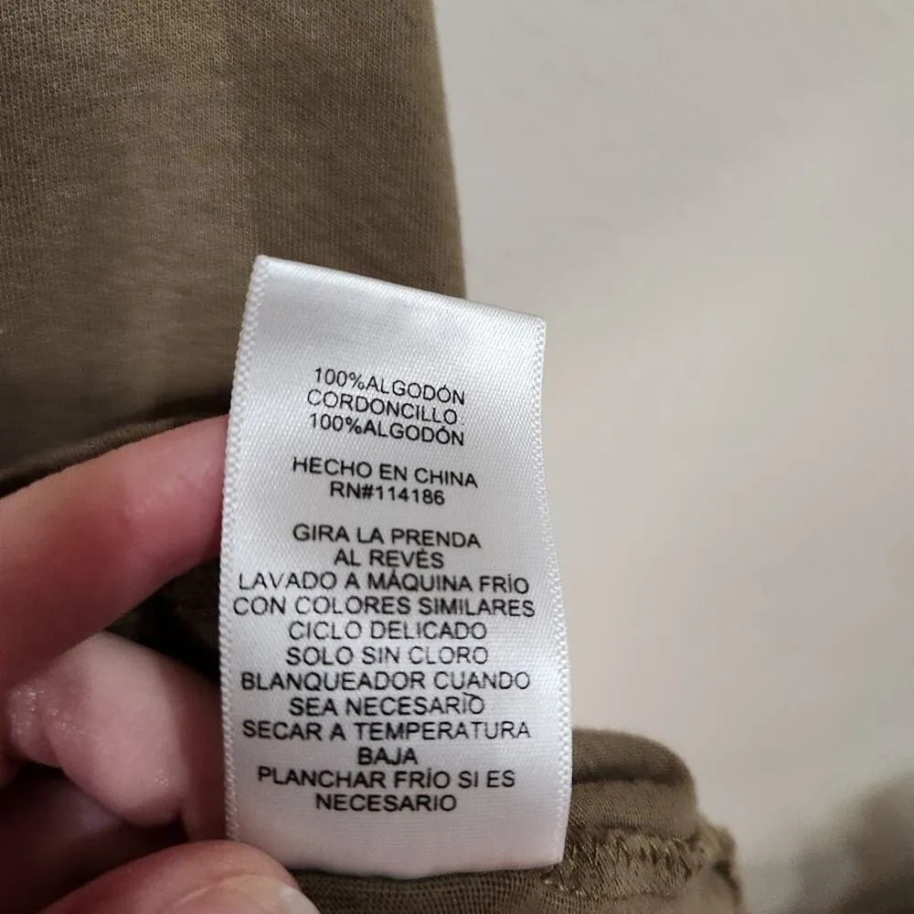 Frye Khaki Green Short Sleeve Graphic Tee with Bull Skull Graphic size XXL - Image 9