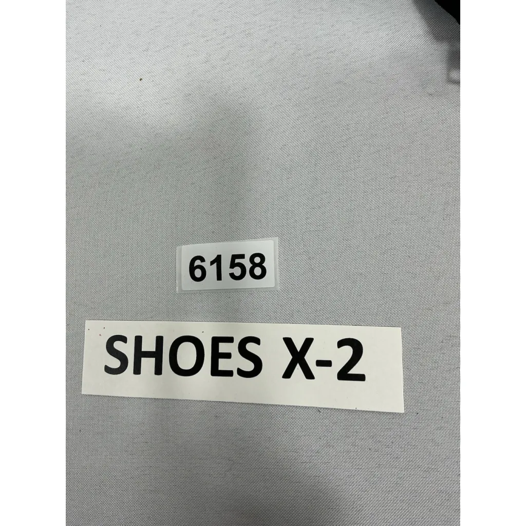 Womans Shoe Dazzle Denny Ankle Boots 11 Black Back Zip Block Heel Almond Toe - Image 9