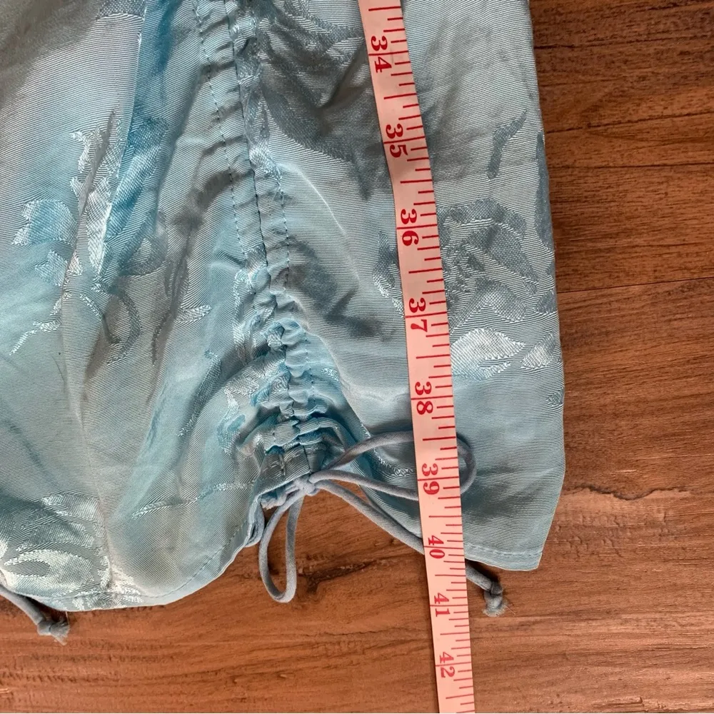 Skylar + Madison oriental baby blue floral Dress Size s small - Image 8