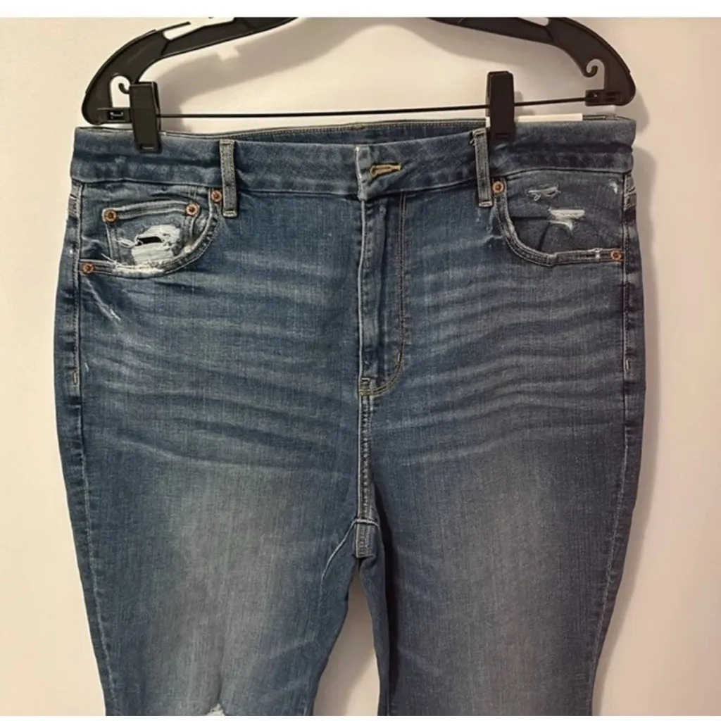 American Eagle Outfitters Curvy Super High Rise Flare Jeans - Image 3