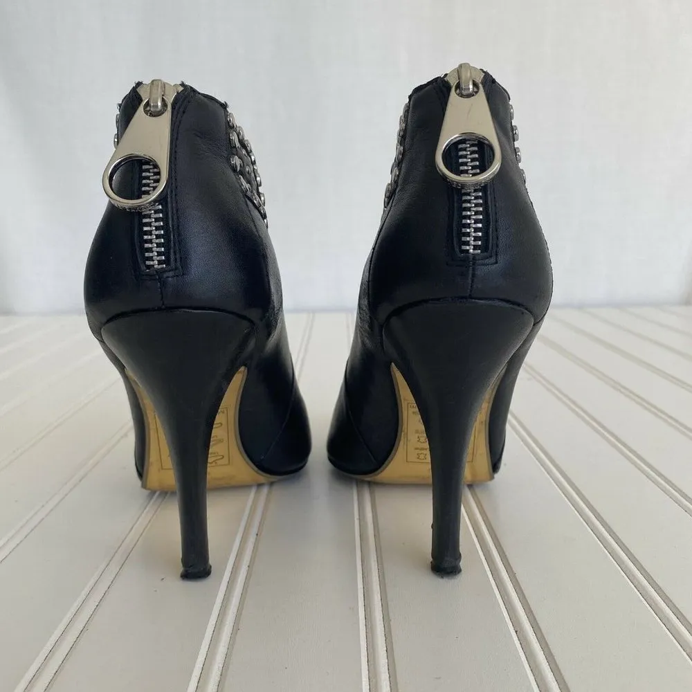 Ted Baker London Stud Black Ankle Boots Leather Langley Court Women's US 8 UK 6 - Image 6